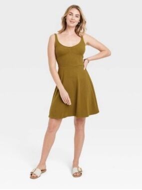Universal Thread Olive green mini dress